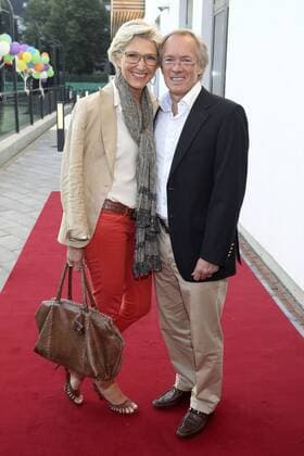 Sommerparty Colours Please im Aspria Fitnesscenter, Hamburg Bernd Wehmeyer mit Gattin Almuth