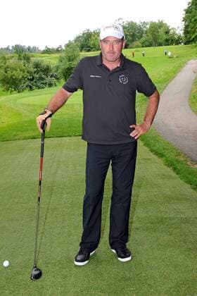 Der ehemalige Fussball-Profi Uwe Bein ( GER ) anläßlich des finanzwelt Eagles Charity Golf Cup 2012 am 06.08.2012 in Herbolzheim-Tutschfelden.
