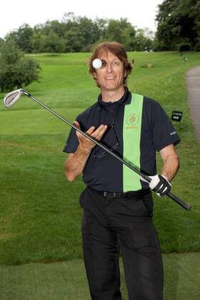 Der ehemalige Eiskunstläufer Norbert Schramm ( GER ) anläßlich des finanzwelt Eagles Charity Golf Cup 2012 am 06.08.2012 in Herbolzheim-Tutschfelden.