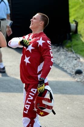 Maris STROMBERGS (lat) Finale BMX: Olympia London 2012 - 10 08 2012 xAnthonyxBibardxFEPx 