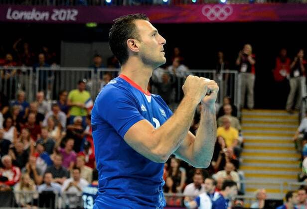 Jerome FERNANDEZ (fra) HANDBALL : Francve vs Croatie - JO2012 - 10 08 2012 AnthonyBibard FEP Panoramic 