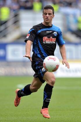11-08-2012 pmk MI136267 Fussball Herren 2.Bundesliga Saison 2012 2013 SC Paderborn Diego DEMME Paderborn