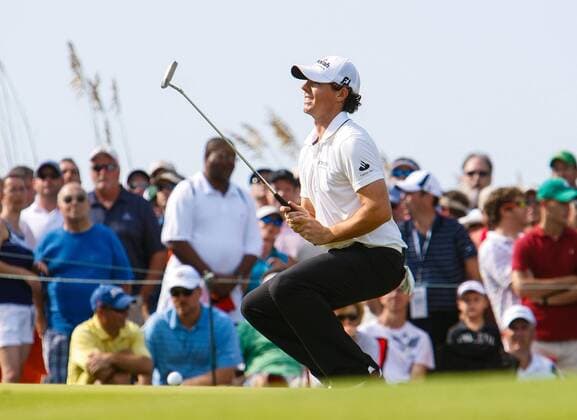 Aug. 12, 2012 - Kiawah Island, SC, USA - Rory McIroy reacts to a shot during the conclusion of the third round of the PGA Golf Herren Championship on Kiawah Island, South Carolina, Sunday, August 12, 2012. PGA Golf Herren Championship - ZUMAm67