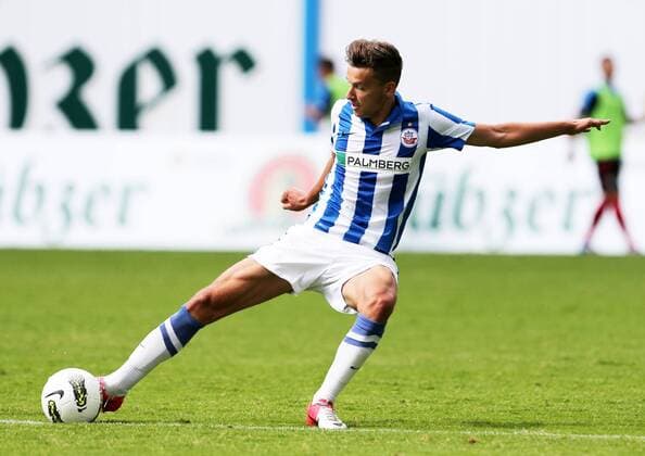 Rostock, 12.08.2012, DKB Arena, Fußball, 3. Liga, Saison 2012 2013, 5.Spieltag , FC Hansa Rostock vs. Chemnitzer FC 0:0 , Im Bild; Tom Weilandt, Hansa Rostock ,