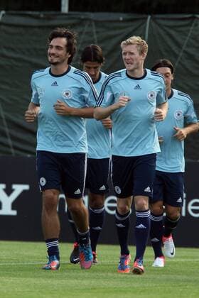 Mats Hummels und Andre Schürrle