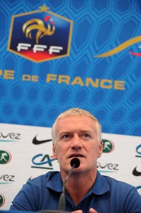 Didier Deschamps (Coach FRA) - Pressekonferenz - Nationalteam Frankreich- 13 08 2012 xN.LeGouic FEPx 
