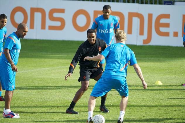 assistant trainer Patrick Kluivert of Holland - Training Netherlands Nationalteam 2012 2013 xVIxWillemxJanxDijkdrentxIVx 1096327
