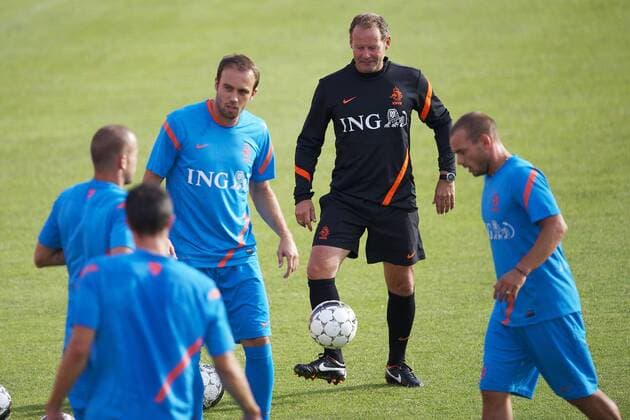assistant trainer Danny Blind of Holland - Training Netherlands Nationalteam 2012 2013 xVIxWillemxJanxDijkdrentxIVx 1096342