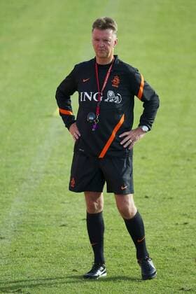 coach Louis van Gaal of Holland Training session Dutch team (NED) Nationalteam Training session 2012 2013 xVIxWillemxJanxDijkdrentxIVx 1096458