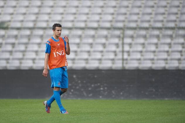 Robin van Persie of Holland Netherlands Training session 2012 2013 xVIxMAURICExVANxSTEENxIVx 1097914