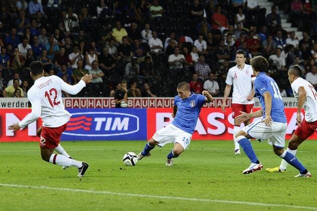 Bern 15 08 2012 Italien - England: Marco Verratti 