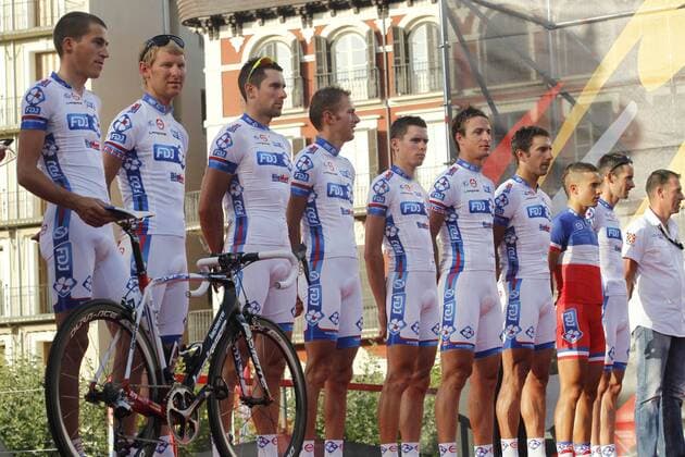 17 08 12 FDJ TEAM PRESENTACION EQUIPOS VUELTA ESPANA 2012 PAMPLONA 