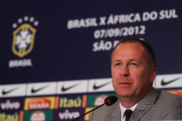 PK mit Nationaltrainer Mano Menezes (Brasilien) zu den bevorstehenden Testspielen, Rio de Janeiro x(1860)xMarlonxFalcÃ£ox xFotoarenx  (11376) ConvocaÃßÃ£o da SeleÃßÃ£