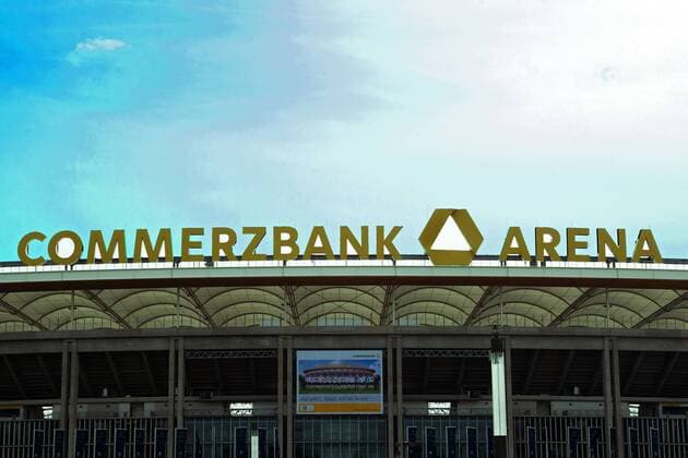 Commerzbank Arena in Frankfurt am Main im DFB Nationalmannschaft Design - 14.08.2012,Deutschland,Fußball,Mann