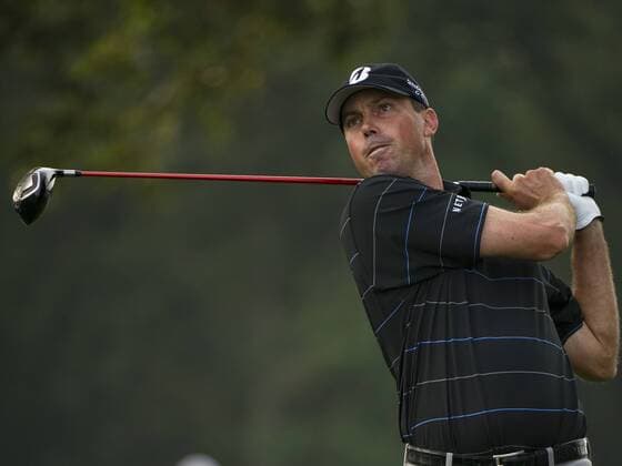 23 August 2012: Matt Kuchar (USA) tee s off at the 10th hole during The Barclays Championship for The FedEx Cup played at Bethpage Black in Farmingdale, NewYork. GOLF: AUG 23 PGA Golf Herren - The Barclays - First Round Icon20120823004 EDITORIAL USE ONLY