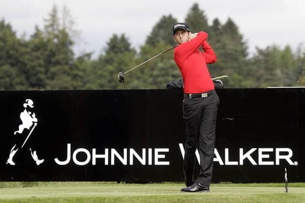 25.08.2012 Gleneagles, Scotland. Gr& xe9;gory BOURDY in action during day three of the Johnnie Walker Championship from Gleneagles Golf Course. xIanxBuchanx  ActionPlus11320626