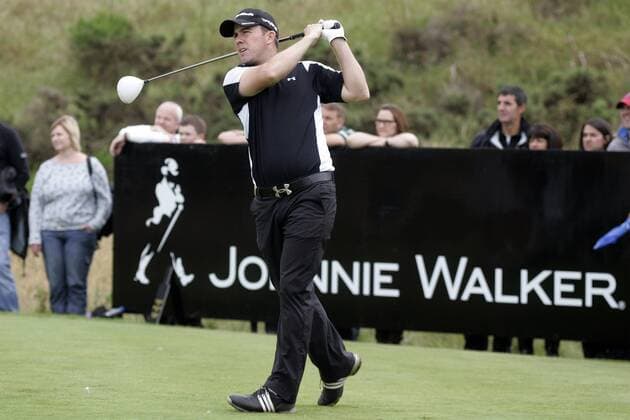 25.08.2012 Gleneagles, Scotland. Richie RAMSAY in action during day three of the Johnnie Walker Championship from Gleneagles Golf Course. xIanxBuchanx  ActionPlus11320636