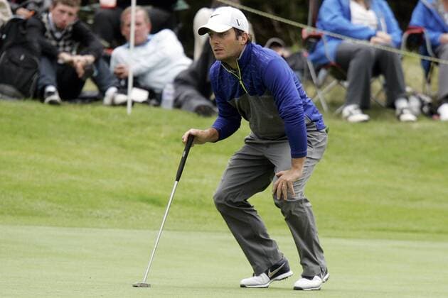25.08.2012 Gleneagles, Scotland. Francesco MOLINARI in action during day three of the Johnnie Walker Championship from Gleneagles Golf Course. xIanxBuchanx  ActionPlus11320668
