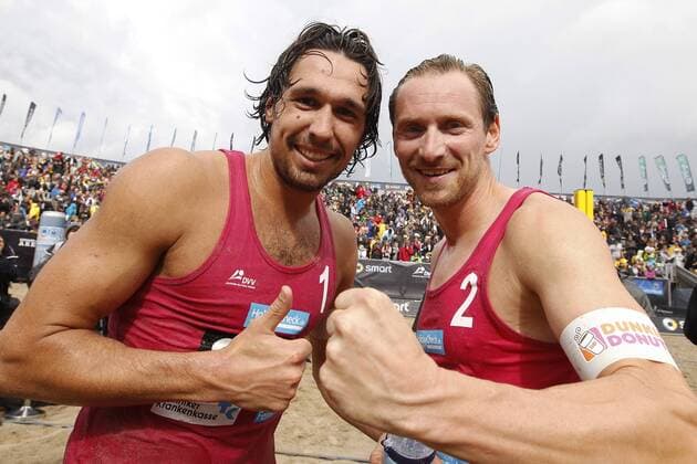Beachvolleyball: Deutsche smart Beach-Volleyball Meisterschaften, Jonathan Erdmann, Kay Matysik xHOCHxZWEIx xPhilippxSzyzax