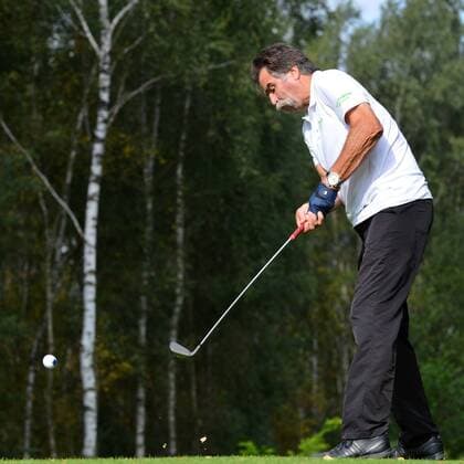 Heiner BRAND beim Charity KiZ Cup in Zwickau