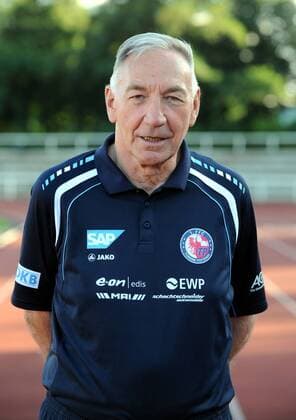 Fussball, Frauen, Saison 2012 2013, 1. Bundesliga, 1. FFC Turbine Potsdam, Fototermin, Trainer Bernd Schröder (Turbine Potsdam) , 27.08. 2012,