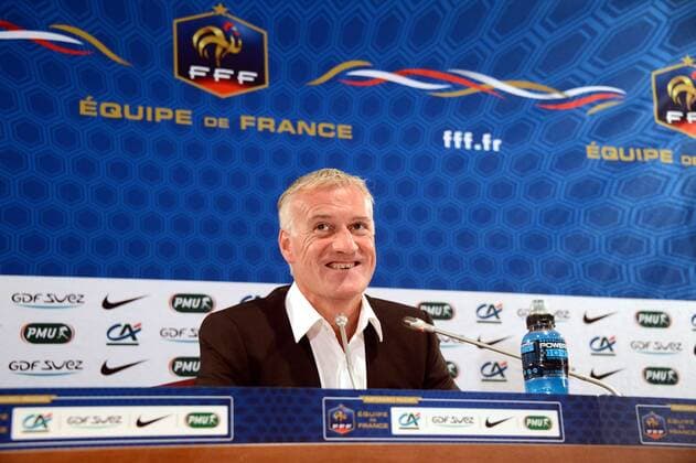Didier DESCHAMPS - Pressekonferenz - Nationalteam Frankreich - FFF - 29 08 2012 AnthonyBIBARD FEP Panoramic 
