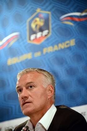 Didier DESCHAMPS - Pressekonferenz - Nationalteam Frankreich - FFF - 29 08 2012 AnthonyBIBARD FEP Panoramic 