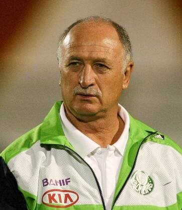 O tecnico Luiz Felipe Scolari (Felipao) - SE Palmeiras Sao Paulo - Associacao Portuguesa de Desportos - Campeonato Brasileiro Serie A - Sao Paulo, Brasilien - x(5)xCesarxGrecox xFotoarenax  (11473) Portuguesa vs Palmeiras