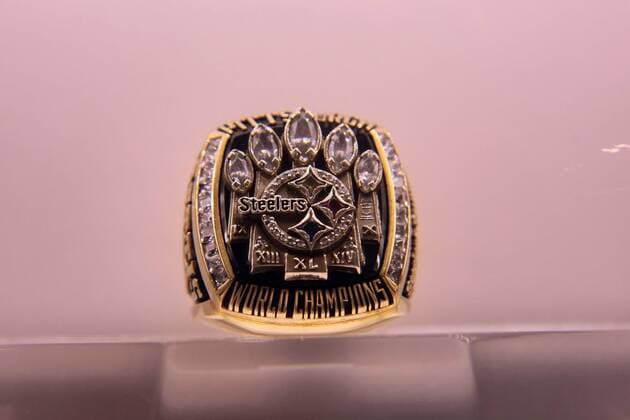 Super Bowl Ringe der einzelnen Siegerteams: XL Pittsburgh Steelers 2005