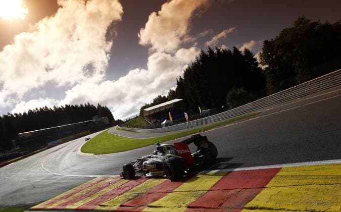 Motorsports: FIA Formula One World Championship 2012, Grand Prix of Belgium, 10 Romain Grosjean (FRA, Lotus F1 Team), xHOCHxZWEIx