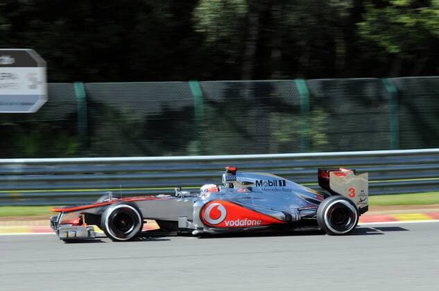 formula 1 GP, Belgien in Spa, 01.09.2012, Jenson Button, McLaren Mercedes, Photo:mspb Patrick Davin formula 1 GP, Belgien, Jenson Button,