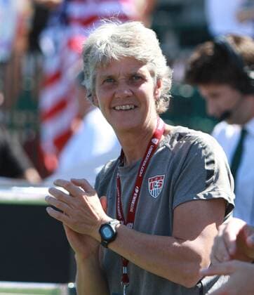 01 September 2012: USA head coach Pia Sundhage during a game against Costa Rica at Sahlen s Stadium in Rochester, NY. SOCCER: SEP 01 Women s - Costa Rica v USA Icon768201209010075 EDITORIAL USE ONLY