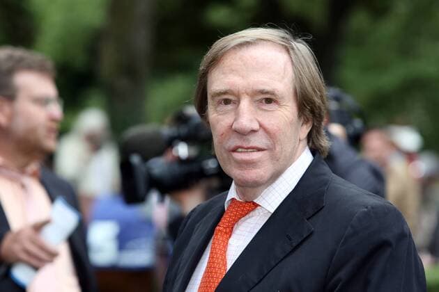 01.09.2012, Iffezheim, Baden-Württemberg, GER- Günter Netzer im Portrait. Galopprennbahn Baden-Baden, Iffezheim. (Netzer, Tochter, Portrait, Portraet, Porträt) 579D010912IFFEZHEIM.JPG