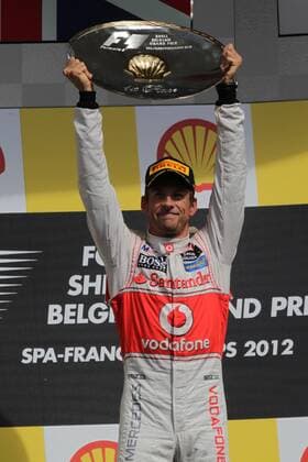 Motorsports: FIA Formula One World Championship 2012, Grand Prix of Belgium, 3 Jenson Button (GBR, Vodafone McLaren Mercedes), xHOCHxZWEIx