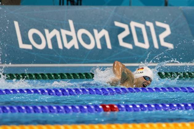 Tobias Pollap (Leverkusen) im Vorlauf 200m Lagen