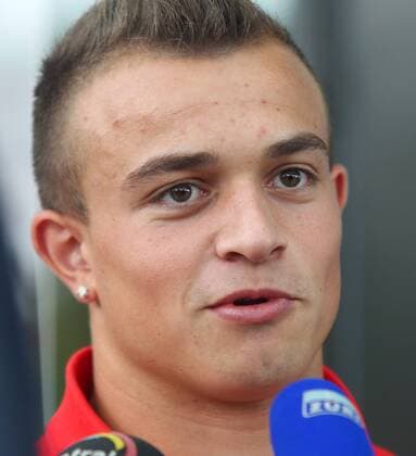 03.09.2012 Feusisberg , Schweiz , Zusammenzug der Schweizer Fussball Nationalmannschaft , WM Qualifikation 2014 Im Bild ; Xherdan Shaqiri (Schweiz) 