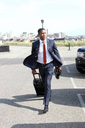 Patrick Kluivert ass. trainer Arrival Dutch team Arrival Dutch team xVIxxIVx 1130557