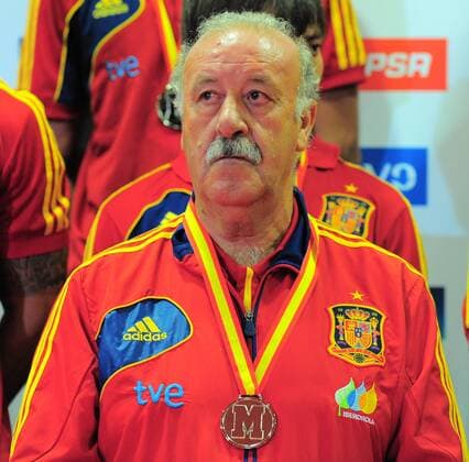 vicente del bosque - die spanische Nationalmannschaft wird mit dem Marca Platino Award ausgezeichnet 
