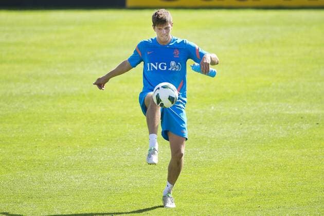 Klaas Jan Huntelaar Training session Dutch team Training 2012 2013 xVIxOrangexPicturesx xLaurensxLindhoutxIVx 1134560