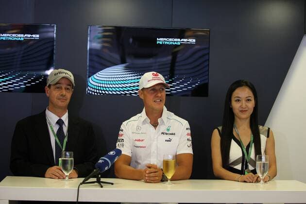 06.09.2012- Michael Schumacher (GER) Mercedes AMG F1 W03 Italian Grand Prix, Monza Monza 6. September 