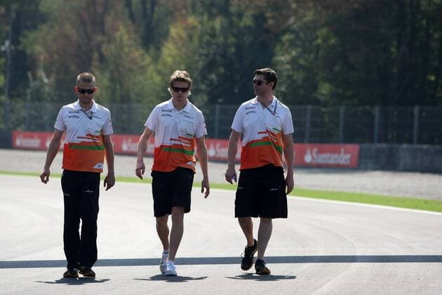 06.09.2012- Nico Hulkenberg (GER) Sahara Force India F1 Team VJM05 Italian Grand Prix, Monza Monza 6. September 