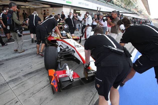 formula 1 GP, Italien in Monza, 07.09.2012, Ma Qing Hua, HRT F1 Team, Photo:mspb Lukas Gorys formula 1 GP, Italien, Ma Qing Hua,