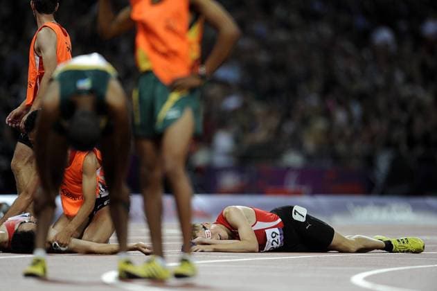 UK=07-09-2012: Paralympic Games, London 2012: Athletics. Michael Krarup Andersen (DEN), 5000 m 