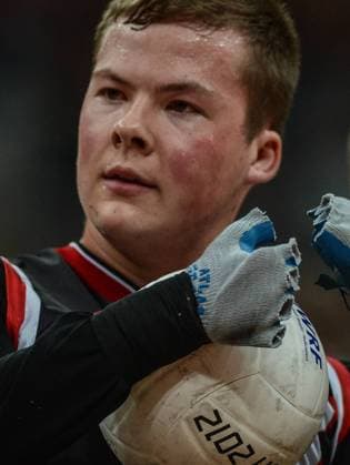 Zak Madell of Canada competes during the mixed wheelchair rugby semifinal against the United States at the London 2012 Paralympic Games in London, Britain, on Sept. 8, 2012. Canada won 50-49. (Xinhua Wang Haofei) (lm) BRITAIN-LONDON-PARALYMPICS-WHEELCHAIR RUGBY 