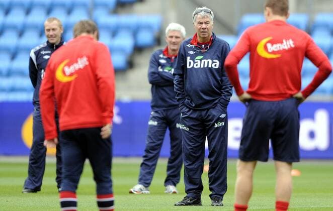 Fotball Norge 09.09.2012 - Training Nationalteam Norwegen - Egil Olsen 