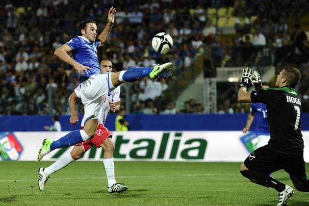 Db Modena 11 09 2012 - WM Qualifikation Italia-Malta Giampaolo Pazzini 