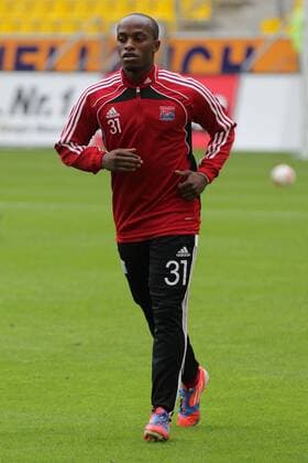 Savio NSEREKO (SpVgg Unterhaching - 31) nur Ersatz 3. Liga, Herren, Männer, Saison 2012-2013, Spiel 9, 15.09.2012, Alemannia Aachen - SpVgg Unterhaching