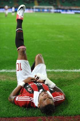 Kevin Prince Boateng Milan Milano 15 9 2012 Stadio Giuseppe Meazza San Siro Football Calcio Serie A 2012 2013 AC Milan vs Atalanta Bergamo andreaxstaccioli