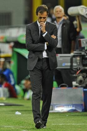 Mailand, 15.09.2012 - Serie A 2012 2013 - AC Milan vs Atalanta Bergamo 0:1 - Massimiliano Allegri 