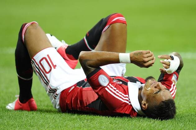 Mailand, 15.09.2012 - Serie A 2012 2013 - AC Milan vs Atalanta Bergamo 0:1 - Kevin-Prince Boateng 